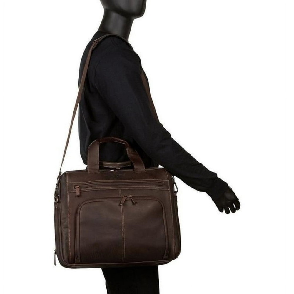 Kenneth Cole “ Out of the bag” Leather Laptop Bag
